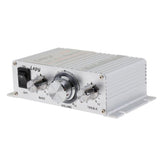 Maxbell Maxbell Lepy Hifi Stereo Power Digital 2x15W 2 Channel Amplifier with 3.5mm Audio Input for iPhone Computer MP3 Silver