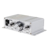 Maxbell Maxbell Lepy Hifi Stereo Power Digital 2x15W 2 Channel Amplifier with 3.5mm Audio Input for iPhone Computer MP3 Silver