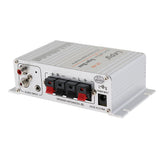 Maxbell Maxbell Lepy Hifi Stereo Power Digital 2x15W 2 Channel Amplifier with 3.5mm Audio Input for iPhone Computer MP3 Silver