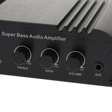 Maxbell Maxbell Lepy Hifi Stereo Power Digital 2x45W 2 Channel Amplifier with 3.5mm Audio Input for iPhone Computer MP3 Black