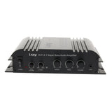Maxbell Maxbell Lepy Hifi Stereo Power Digital 2x45W 2 Channel Amplifier with 3.5mm Audio Input for iPhone Computer MP3 Black