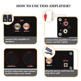 Subwoofer Digital Audio Amplifier Class-D HIFI Stereo Power Amp