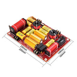 2x3 Way 600W Speaker Crossover 3 Unit Audio Filter Frequency Divider Hi/Mi/Lo