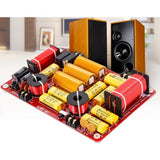 2x3 Way 600W Speaker Crossover 3 Unit Audio Filter Frequency Divider Hi/Mi/Lo