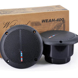 Maxbell Maxbell 1 Pair Waterproof In-Wall/In-Seiling Loudspeakers for Campus Shopping Mall Market Park, etc. - Black