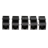 Maxbell 5 Pack RJ45 CAT6 Jack Module WLAN Network Connector Enternet Inline Coupler Module - Aladdin Shoppers