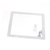 Maxbell Maxbell Touch Screen Digitizer Assembled with Home Button Strong Adhesive for iPad 2 2rd Generation A1395 A1396 A1397 White