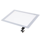 Maxbell Maxbell Touch Screen Digitizer Assembled with Home Button Strong Adhesive for iPad 2 2rd Generation A1395 A1396 A1397 White