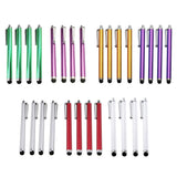 4 Pack Stylus Pens for Touch Screens Devices Universal Capacitive Stylus Pen with Pen Clip for Cell Phones Tablets Laptops All Touch Screens-Silver - Aladdin Shoppers