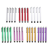 4 Pack Stylus Pens for Touch Screens Devices Universal Capacitive Stylus Pen with Pen Clip for Cell Phones Tablets Laptops All Touch Screens-Silver - Aladdin Shoppers