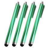 4 Pack Stylus Pens for Touch Screens Devices Universal Capacitive Stylus Pen with Pen Clip for Cell Phones Tablets Laptops All Touch Screens-Green - Aladdin Shoppers