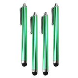 4 Pack Stylus Pens for Touch Screens Devices Universal Capacitive Stylus Pen with Pen Clip for Cell Phones Tablets Laptops All Touch Screens-Green - Aladdin Shoppers