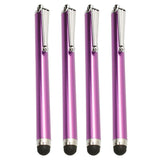 4 Pack Stylus Pens for Touch Screens Devices Universal Capacitive Stylus Pen with Pen Clip for Cell Phones Tablets Laptops All Touch Screens-Pink - Aladdin Shoppers
