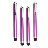 4 Pack Stylus Pens for Touch Screens Devices Universal Capacitive Stylus Pen with Pen Clip for Cell Phones Tablets Laptops All Touch Screens-Pink - Aladdin Shoppers