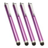 4 Pack Stylus Pens for Touch Screens Devices Universal Capacitive Stylus Pen with Pen Clip for Cell Phones Tablets Laptops All Touch Screens-Pink - Aladdin Shoppers