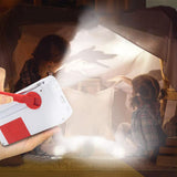 Maxbell Portable Emergency AM/FM Radio, Solar Hand Crank Power, Weather Radio with LED Reading Lamp Red - Aladdin Shoppers