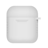 Maxbell Silicone Cover Charger Skin Cases Wireless Headphones Protector Shockproof for AirPods White - Aladdin Shoppers
