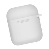 Maxbell Silicone Cover Charger Skin Cases Wireless Headphones Protector Shockproof for AirPods White - Aladdin Shoppers