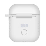 Maxbell Silicone Cover Charger Skin Cases Wireless Headphones Protector Shockproof for AirPods White - Aladdin Shoppers