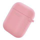 Maxbell Silicone Cover Charger Skin Cases Wireless Headphones Protector Shockproof for AirPods Pink - Aladdin Shoppers