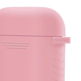 Maxbell Silicone Cover Charger Skin Cases Wireless Headphones Protector Shockproof for AirPods Pink - Aladdin Shoppers