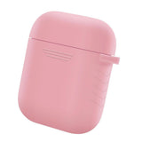 Maxbell Silicone Cover Charger Skin Cases Wireless Headphones Protector Shockproof for AirPods Pink - Aladdin Shoppers