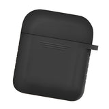 Maxbell Silicone Cover Charger Skin Cases Wireless Headphones Protector Shockproof for AirPods Black - Aladdin Shoppers