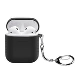 Maxbell Silicone Cover Charger Skin Cases Wireless Headphones Protector Shockproof for AirPods Black - Aladdin Shoppers