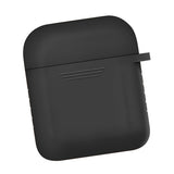Maxbell Silicone Cover Charger Skin Cases Wireless Headphones Protector Shockproof for AirPods Black - Aladdin Shoppers