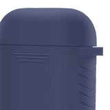 Maxbell Silicone Cover Charger Skin Cases Wireless Headphones Protector Shockproof for AirPods Blue - Aladdin Shoppers