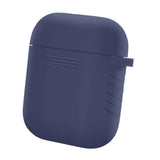 Maxbell Silicone Cover Charger Skin Cases Wireless Headphones Protector Shockproof for AirPods Blue - Aladdin Shoppers