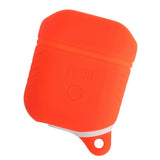 Maxbell Sturdy Silicone Charger Covers Case Protector with Keyring For AirPods Orange - Aladdin Shoppers