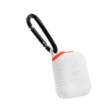 Maxbell Sturdy Silicone Charger Covers Case Protector with Keyring For AirPods White - Aladdin Shoppers