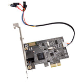 Maxbell PCI-E Network Card 1000Mbps Gigabit Ethernet 10/100/1000M RJ-45 with Remote - Aladdin Shoppers