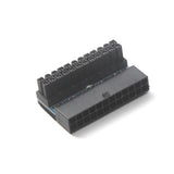 Maxbell ATX 24Pin female to 24pin male right angle adapter for desktop power supply - Aladdin Shoppers