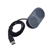 USB Mini Speaker Computer Speaker Powered Stereo Multimedia Speaker for Notebook Laptop PC(Black) - Aladdin Shoppers