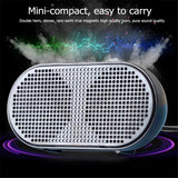 USB Mini Speaker Computer Speaker Powered Stereo Multimedia Speaker for Notebook Laptop PC(Black) - Aladdin Shoppers