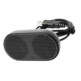 USB Mini Speaker Computer Speaker Powered Stereo Multimedia Speaker for Notebook Laptop PC(Black) - Aladdin Shoppers