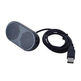 USB Mini Speaker Computer Speaker Powered Stereo Multimedia Speaker for Notebook Laptop PC(Black) - Aladdin Shoppers