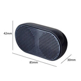 USB Mini Speaker Computer Speaker Powered Stereo Multimedia Speaker for Notebook Laptop PC(Black) - Aladdin Shoppers