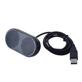 USB Mini Speaker Computer Speaker Powered Stereo Multimedia Speaker for Notebook Laptop PC(Black) - Aladdin Shoppers