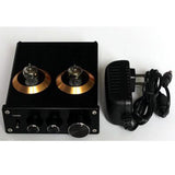 Maxbell Portable HiFi 6J1 Value Tube Preamplifier Stereo Amplifiers Digital Treble & Bass Tone Control Black - Aladdin Shoppers