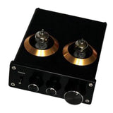 Maxbell Portable HiFi 6J1 Value Tube Preamplifier Stereo Amplifiers Digital Treble & Bass Tone Control Black - Aladdin Shoppers