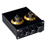 Maxbell Portable HiFi 6J1 Value Tube Preamplifier Stereo Amplifiers Digital Treble & Bass Tone Control Black - Aladdin Shoppers