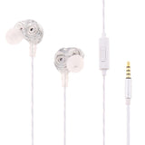 Sports Earphone with Microphone 3.5mm In-Ear Stereo Earbuds Headset For MP3 Clear - Aladdin Shoppers