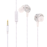 Sports Earphone with Microphone 3.5mm In-Ear Stereo Earbuds Headset For MP3 Clear - Aladdin Shoppers