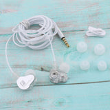 Sports Earphone with Microphone 3.5mm In-Ear Stereo Earbuds Headset For MP3 Clear - Aladdin Shoppers