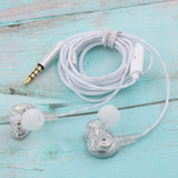 Sports Earphone with Microphone 3.5mm In-Ear Stereo Earbuds Headset For MP3 Clear - Aladdin Shoppers