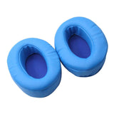 Maxbell 1 Pair Soft Headphones Ear Pads Cushions Replacement Parts for Brainwavz HM5 Blue - Aladdin Shoppers