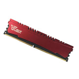 Maxbell High Speed DDR4 16GB 2400MHz 288 Pin Desktop Computer DRAM Memory, Aluminum Alloy Shell with Gold Plating Process, Oxidation Resistance Red - Aladdin Shoppers